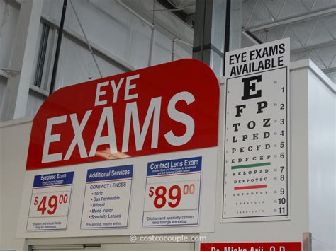 eyeglass world eye exam cost.